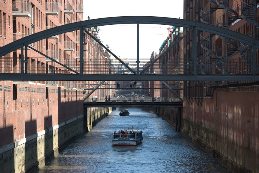 Hamburg, Speicherstadt...