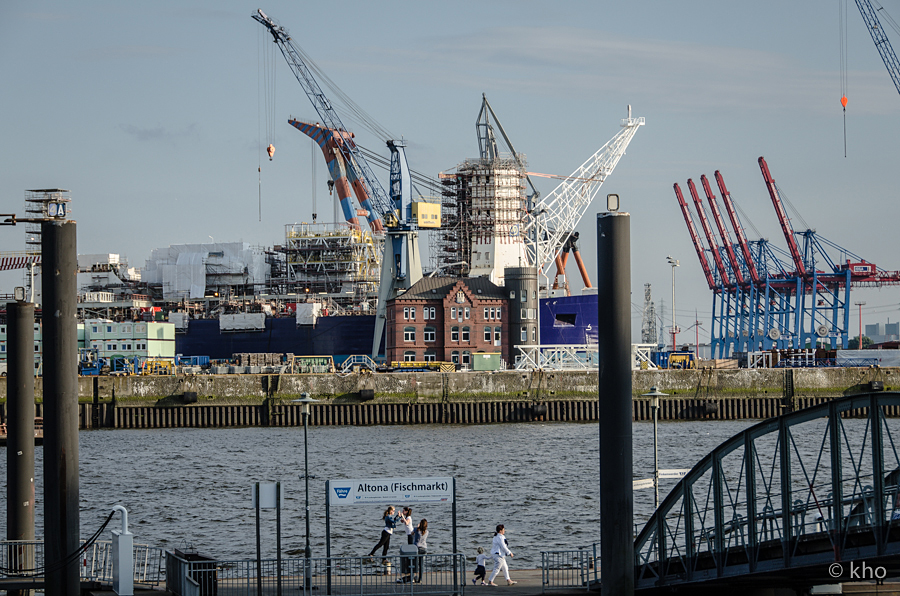 Hamburg Altona, am Fischmarkt...