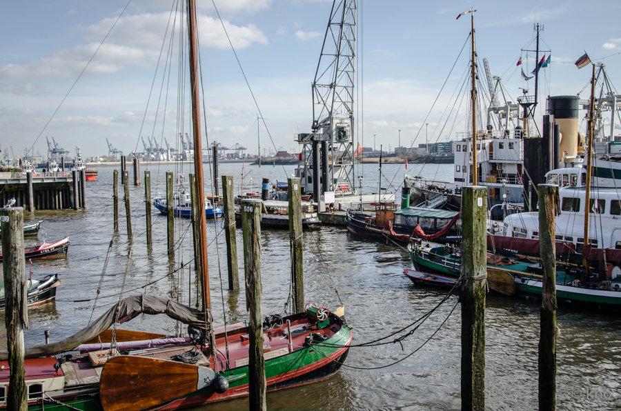 Hamburg, Museumshafen...