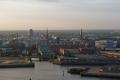 Hamburg, abendlicher Blick auf die Speicherstadt...
