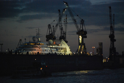 Hafen nacht