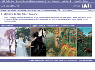 Tate art on demand